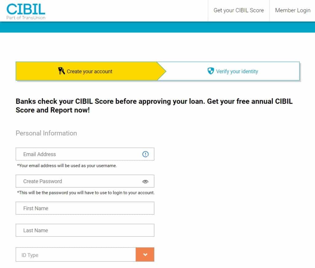How to check CIBIL Score